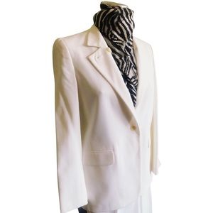 BCBG MaxAzria White Pant Suit